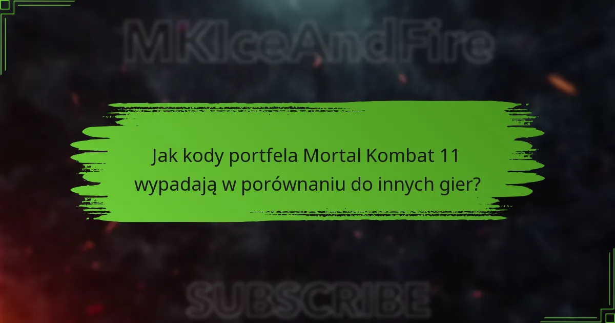 Jak zrealizować kod portfela w Mortal Kombat 11?