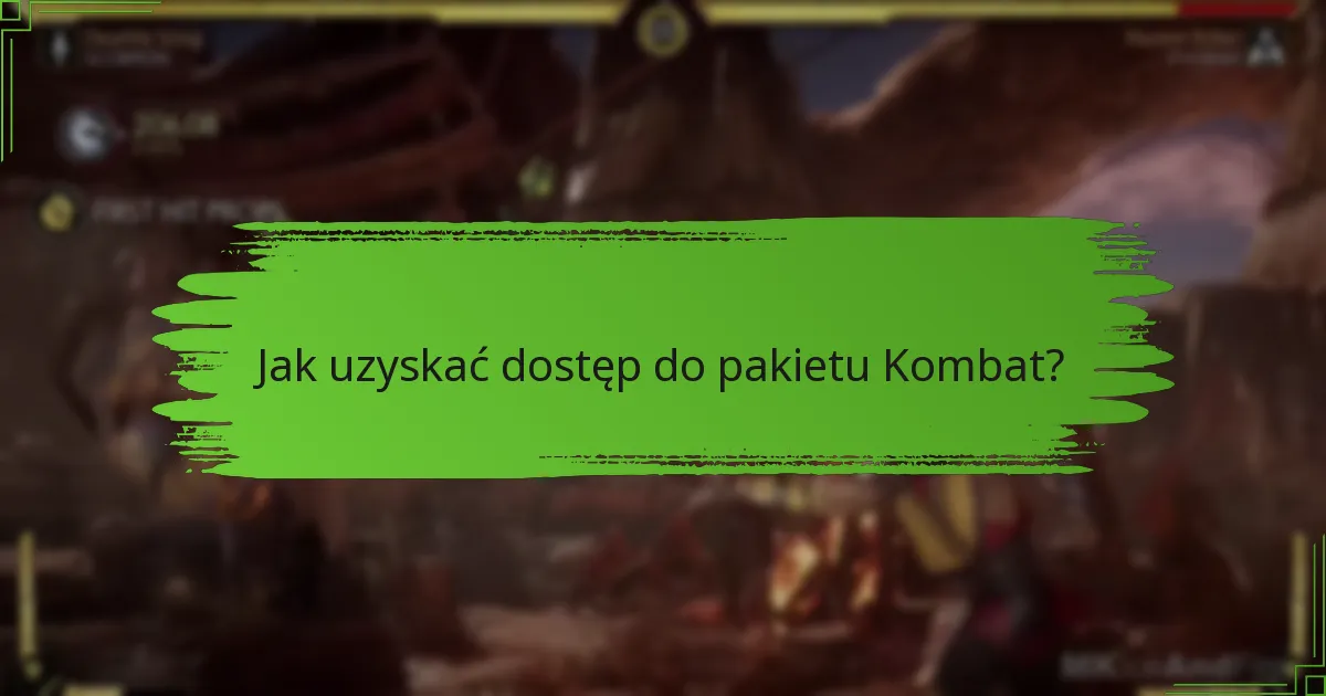 Jakie rozszerzenia narracyjne są zawarte w pakiecie Kombat?